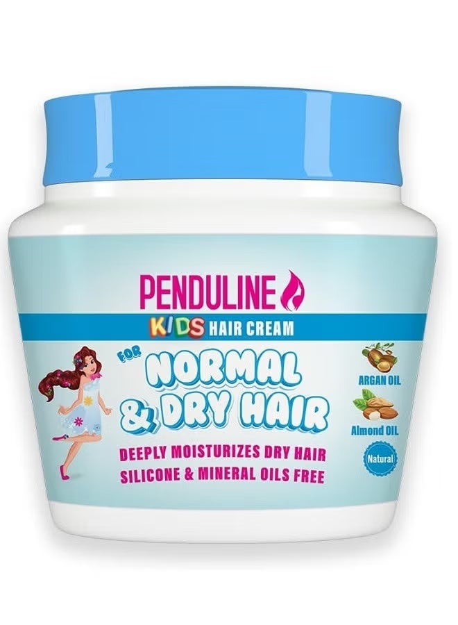 PENDULINE Kids Hair Cream for Normal & Dry Hair (150ml) – Daily Moisturizing & Frizz Control - Image 1