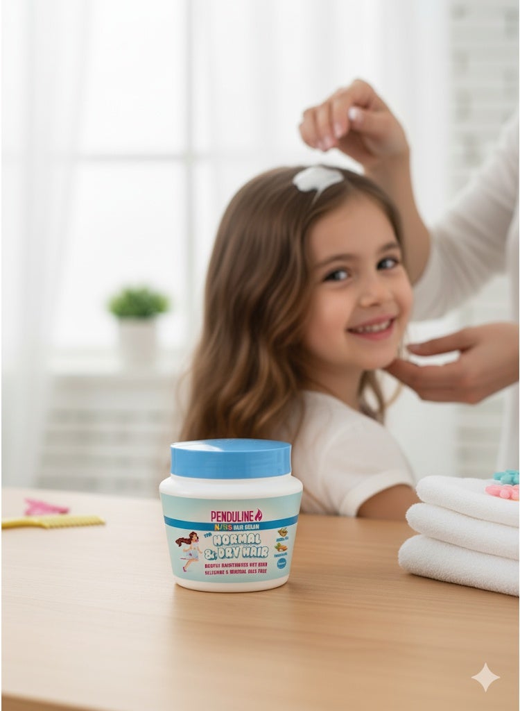 PENDULINE Kids Hair Cream for Normal & Dry Hair (150ml) – Daily Moisturizing & Frizz Control - Image 4