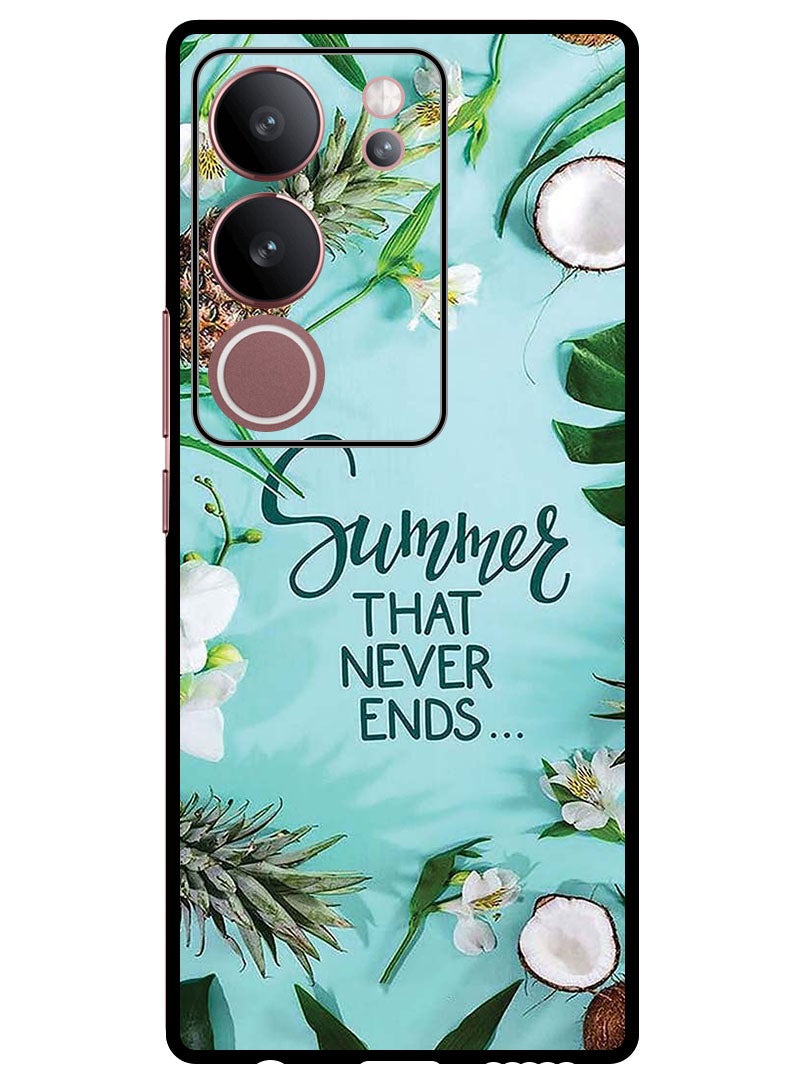 Protective Case Anti Scratch Shock Proof Bumper Cover For Vivo V29 - V29 Pro Summer That Never Ends