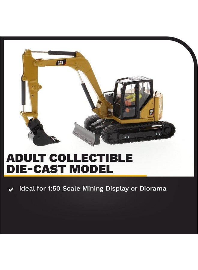 Diecast Masters Diecast Masters 1:50 Scale Caterpillar 309 CR Mini Hydraulic Excavator | High Line Series Cat Trucks & Construction Equipment Model 85592  - Image 3