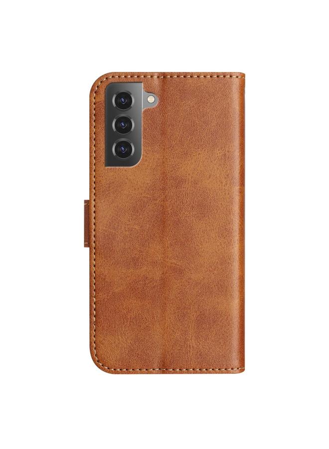 S-TOP Case For Samsung Galaxy S22+ 5G Dual-Folded S-shape Leather Phone Case - Image 3