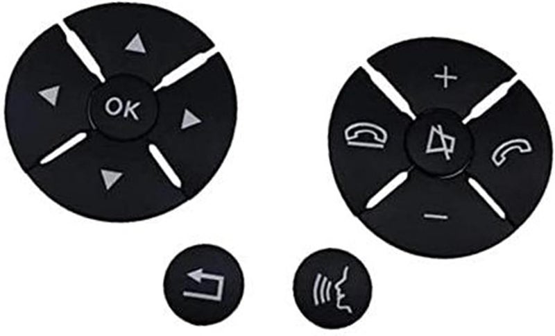 Vuzmode Steering Wheel Button Sticker Set for Mercedes E Class - Image 1