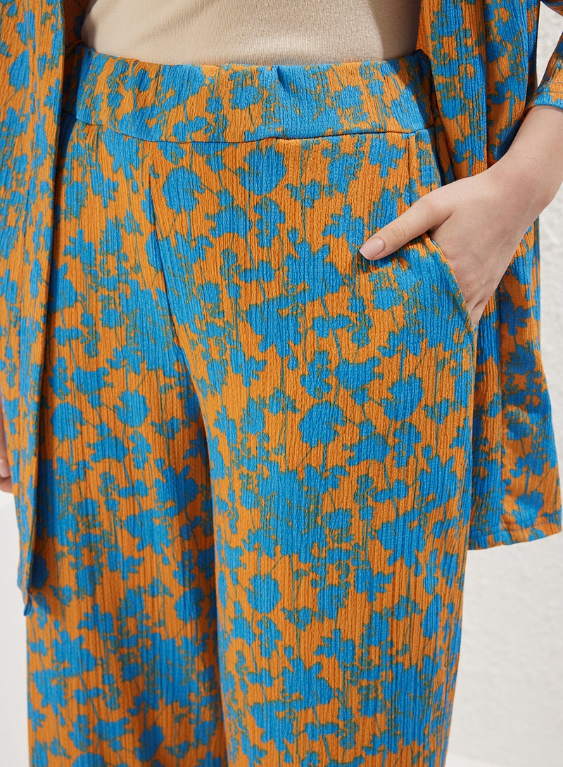 trendyol Relaxed Fit Stretchy Kimono Knitted Bottom-Top Suit Twoss24Au00103 - Image 4