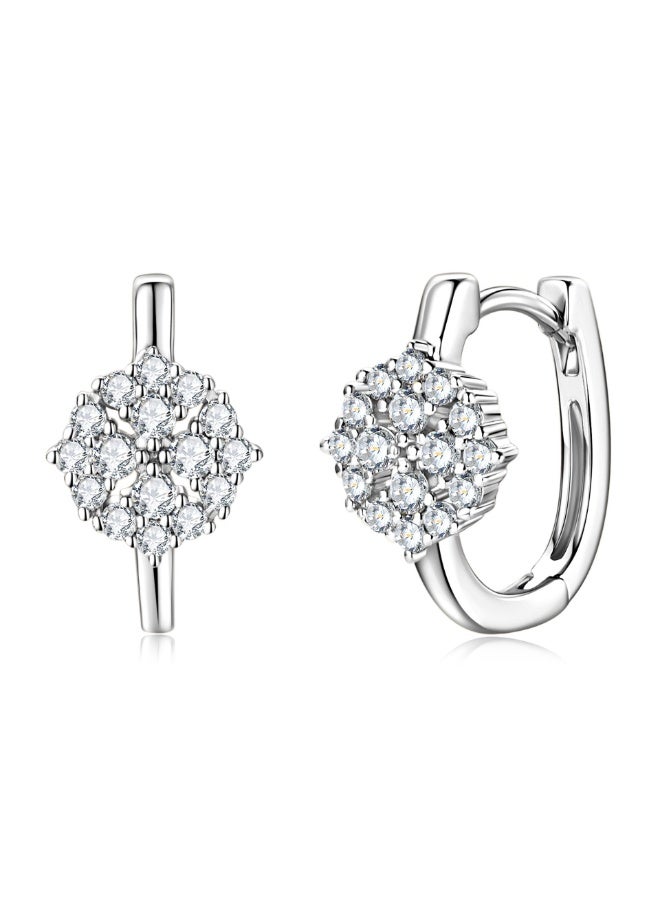 KUYING New Mozambique Diamond Earrings 