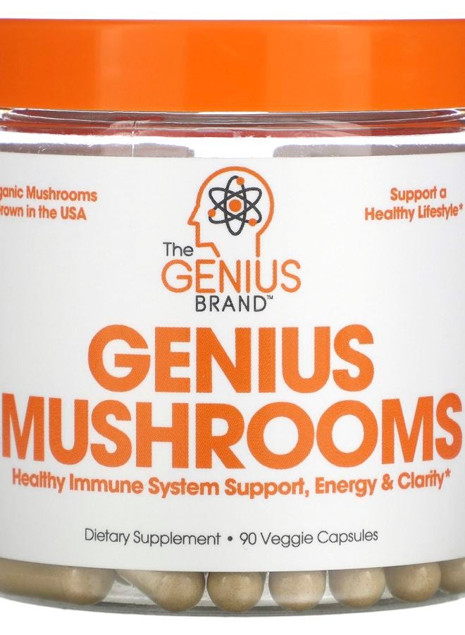 فطر العبقرية 90 كبسولة نباتية