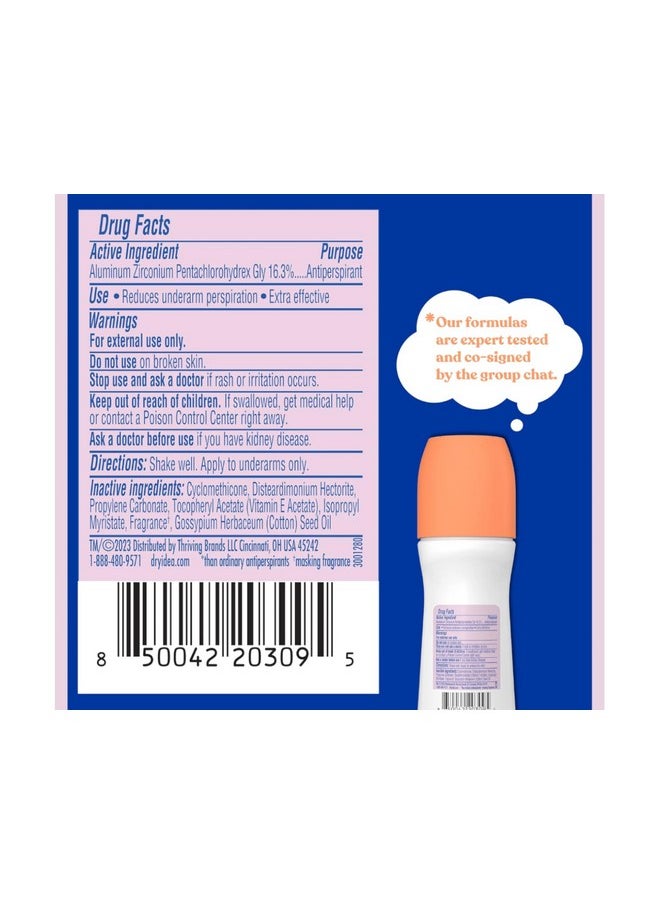 Dry Idea Antiperspirant Deodorant, Unscented, 3.25 Ounces  - Image 2