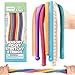 LESONG Fidget Sensory Autism Toys Kids Textured Stretchy Strings for Adults ADHD Children Stress Anxiety Flexible Durable Quiet Fidgets for Classroom Office Easter Stuffers Gifts Teens Boys Girls - Image 2