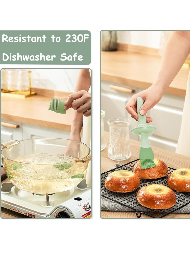Versatile Silicone Oil Brush for Kitchen | High-Temperature Resistant | Integrated Oil Bottle & Basting Brush | Perfect for BBQ, Grilling, and Pancake Making | Easy to Clean | BPA-Free | Heatproof Handle  - Image 5