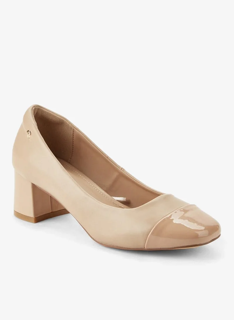 Women Block Heels Casual Slip On