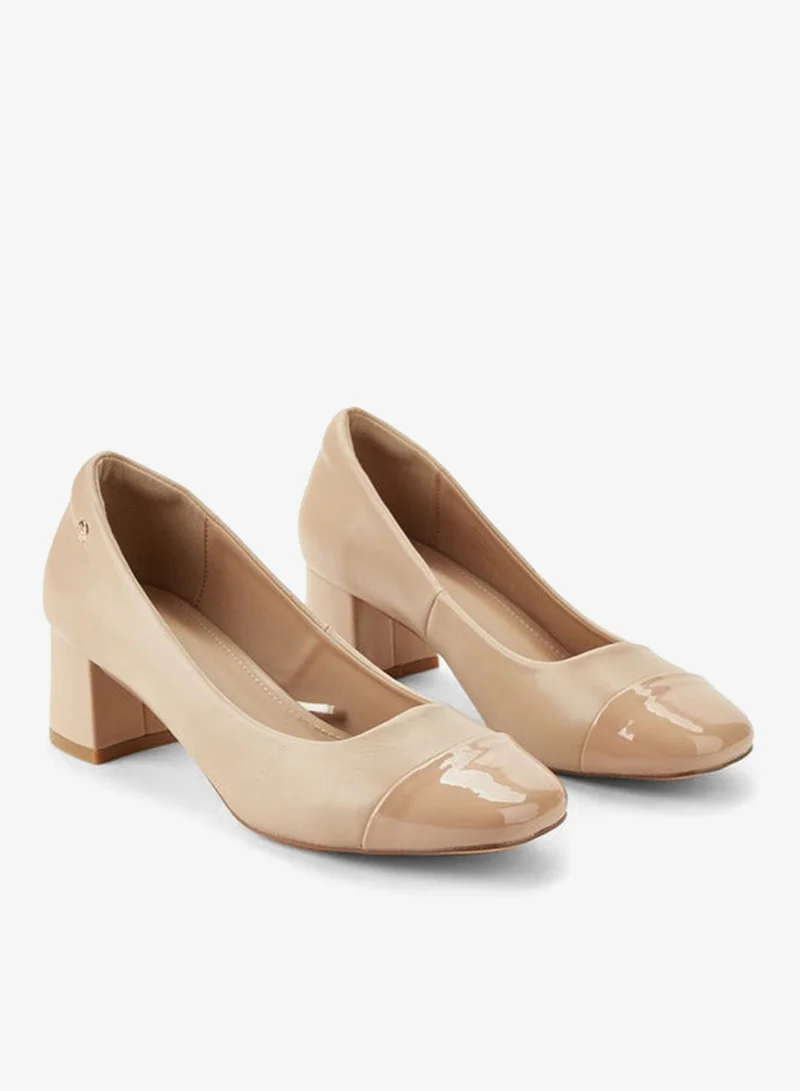 Flora Bella By Shoexpress  Women Block Heels Casual Slip On for Women | Best Price UAE