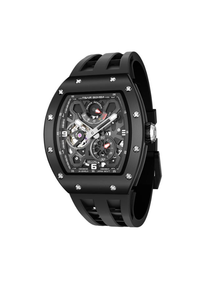 TSAR BOMBA ساعة رجالية أوتوماتيكية مطاطية - - Image 3