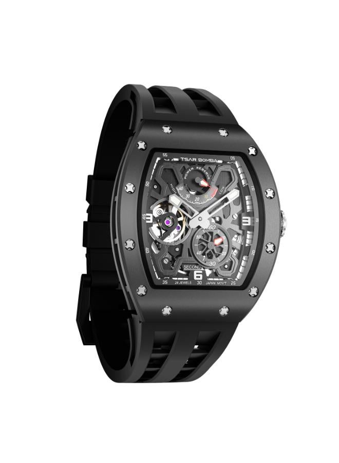 TSAR BOMBA ساعة رجالية أوتوماتيكية مطاطية - - Image 2
