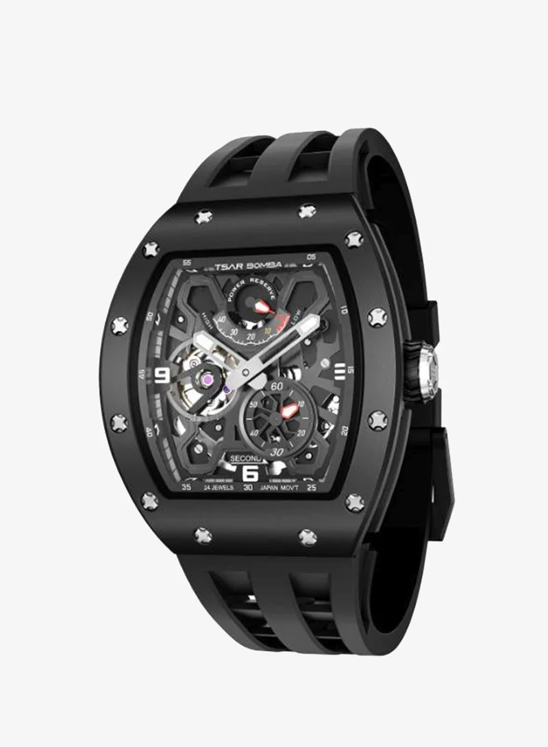 Tsar Bomba  Men's Rubber Automatic Watch TB8212C-02 - 50.0*42.8 mm for Men | Best Price UAE