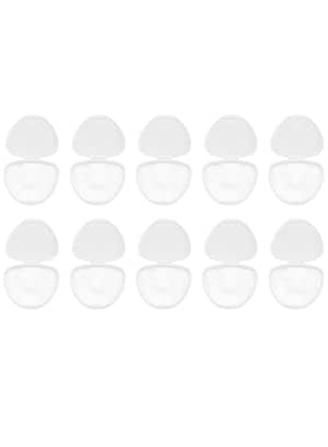 Portable Pacifier Storage Box Holder for Newborns Dustproof Travel Organizer Case 10pcs Capacity