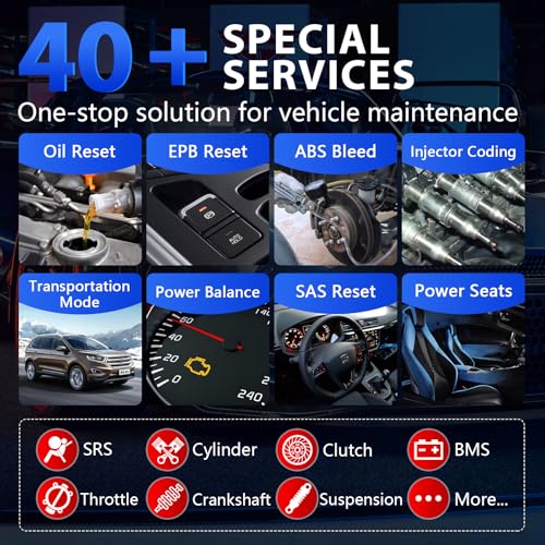 Autel Scanner MaxiPro MP900Z-BT: 2025 ECU Coding OBD2 Bidirectional Scan Tool with 40+ Services, Upgraded of MP900 MS906BT MP900BT All System OBDII Car Code Reader CAN FD, Alternative to MS906 Pro - Image 5