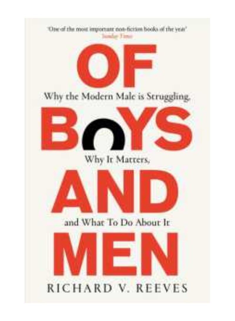 Of Boys and Men Why the modern male is struggling why it matters and what to do about it