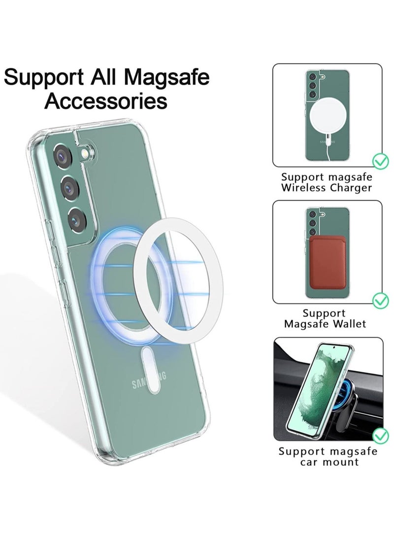 Raxoom Compatible with Samsung Galaxy S23 Plus Case 6.6-Inch (2023) Slim Fit,Anti Yellowing-Resistant Anti-Scratch Hard Back Crystal-Clear Cover - Image 3