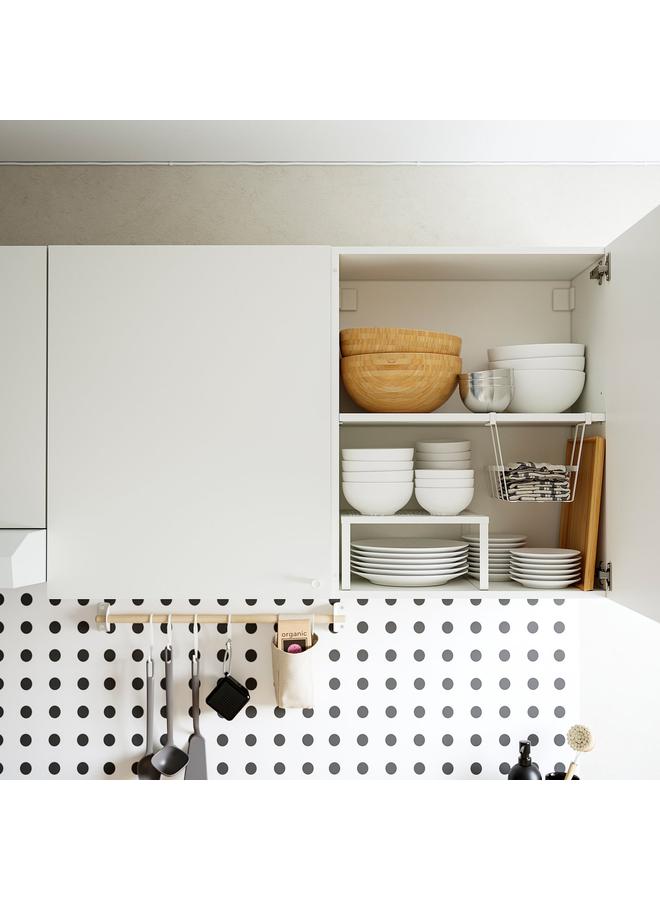 erorex Wall Cabinet With Doors, White, 120X75 Cm - Image 2