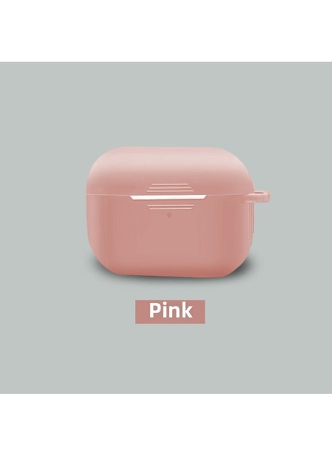 Protective Case For Airpods Pro Apple Third Generation Airpodspro2 Wireless Headset Silicone Protective Case-Color:496C Powder-Applicable Model:Airpods Pro2 (one-piece Model With Ears And No Dust Plug)