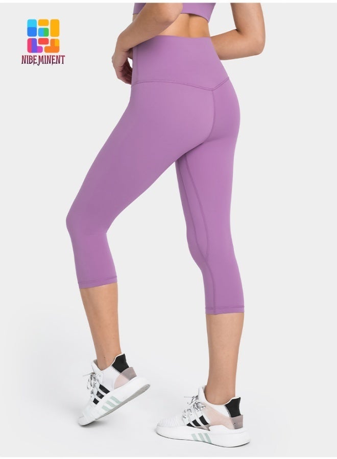 NIBEMINENT Seamless Tie-Dye High-Waisted Yoga Pants - Butt-Lifting Workout Leggings for Women, Squat-Proof Gym Running Tights with Tummy Control - Image 1