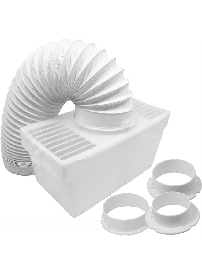 Universal Vent Hose Condenser Kit Dryer Vent Kit Exhaust Hose Condenser Box Kit for Tumble Dryer - Image 1