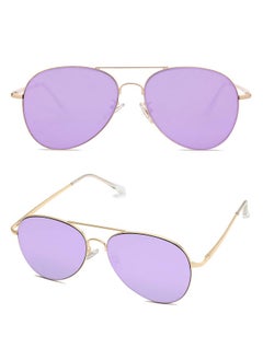 Classic Aviator Sunglasses For Women Men Metal Frame Spring Hinges Sj1030 Gold Purple - pzsku/ZC984CE961807927DFF2AZ/45/_/1718602306/380a786e-23cf-4891-978e-dc9e72b74058