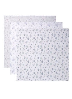 SEEDNUR Cozy, Absorbent, Skin-Friendly Breathable Premium Baby Muslin Swaddle Blanket, 120 X 120 CM  - Image 1