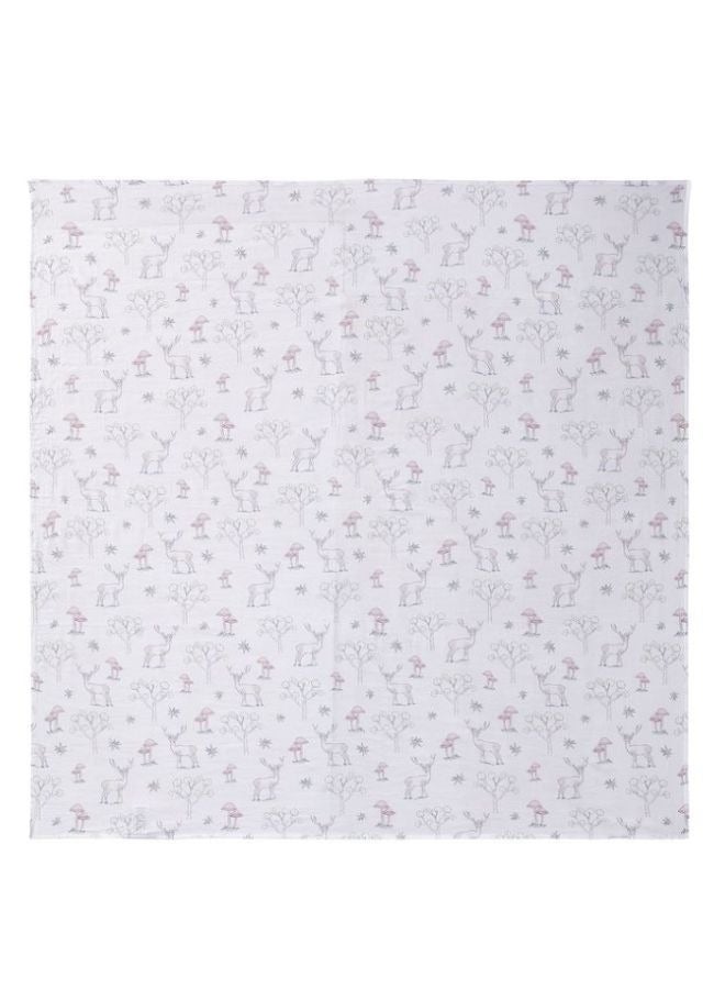 SEEDNUR Cozy, Absorbent, Skin-Friendly Breathable Premium Baby Muslin Swaddle Blanket, 120 X 120 CM - Image 2