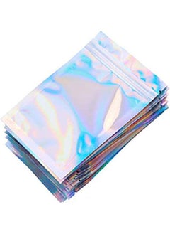 Y&D 100-Piece Resealable Smell-Proof Foil Pouch Multicolour 10x15cm  - Image 1