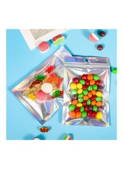 Y&D 100-Piece Resealable Smell-Proof Foil Pouch Multicolour 10x15cm  - Image 2