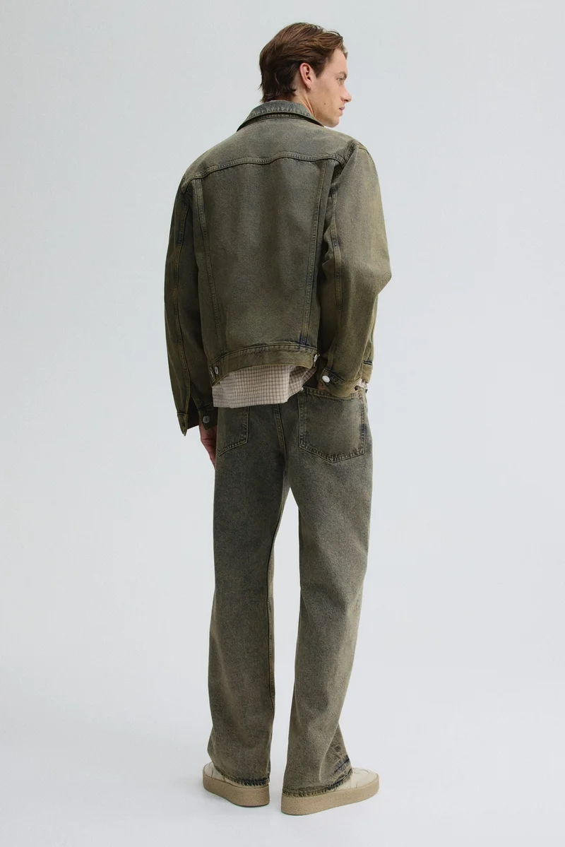 H&M  Straight Loose Jeans for Men | Best Price UAE