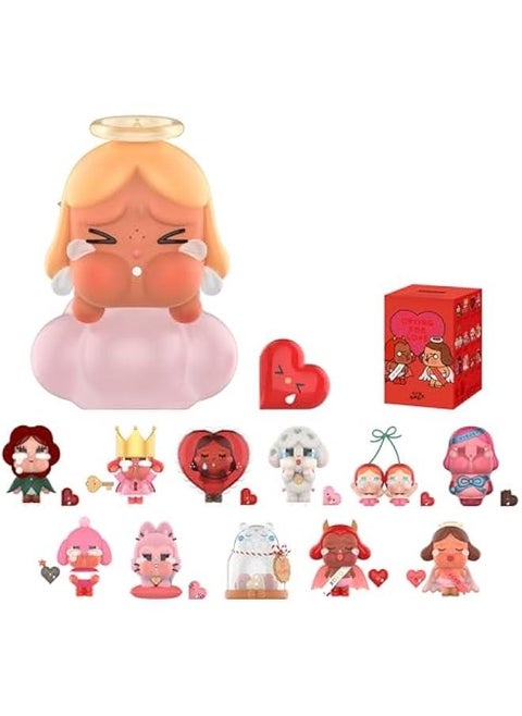 Crybaby Crying for Love Series Figures, Blind Box Figures, Random Design Action Figures Collectible Toys Home Decorations, Single Box