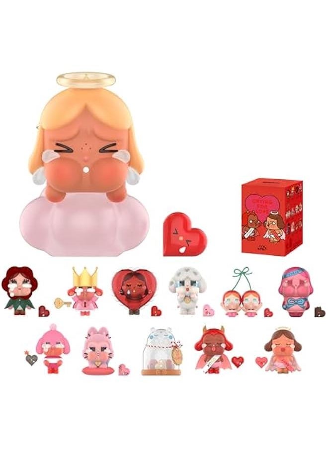 Arabest Crybaby Crying for Love Series Figures, Blind Box Figures, Random Design Action Figures Collectible Toys Home Decorations, Single Box  - Image 1