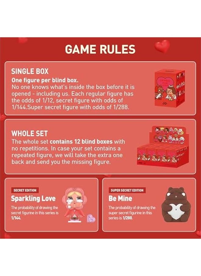 Arabest Crybaby Crying for Love Series Figures, Blind Box Figures, Random Design Action Figures Collectible Toys Home Decorations, Single Box  - Image 2