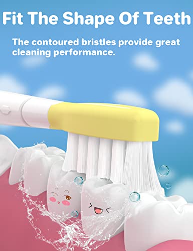 FutulkyUS Kids Toothbrush Replacement Heads for Philips Sonicare: Over 7 Years Old Child Soft Electric Standard Children Brush Head for Boy Girl, White 8 Pack - Image 3