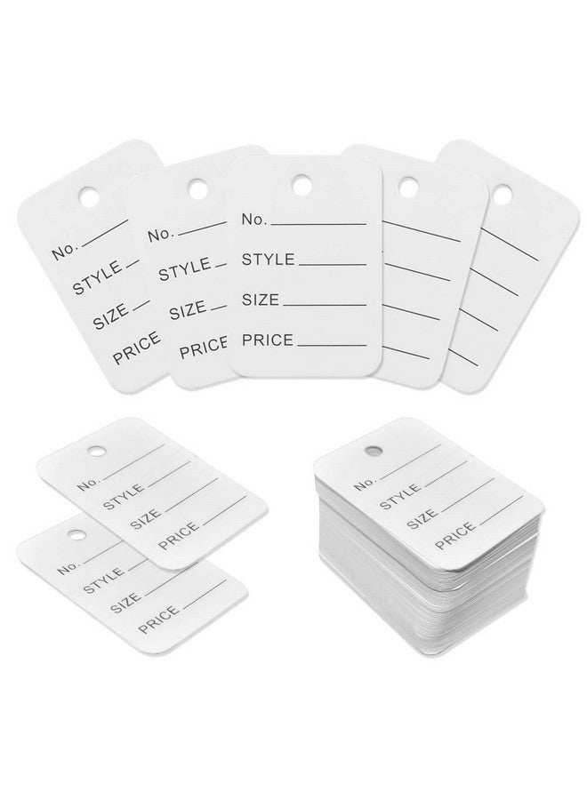 Renashed 1000Pcs Price Tags Merchandise Marking Tags Clothing Price Labels Clothing Tag Perforated Price Coupon Tags - Image 1