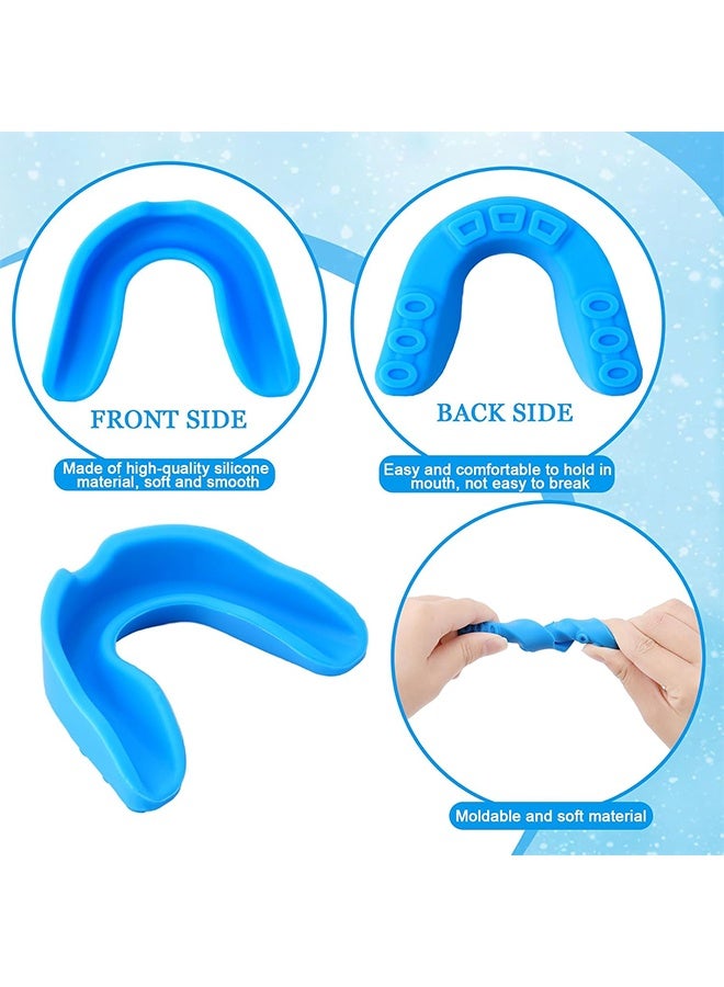 Generic 3 Pack Mouth Guard for Sports with Storage Box,Youth Mouth Guard Football Silicone Mouth Guard Boxing  - Image 4