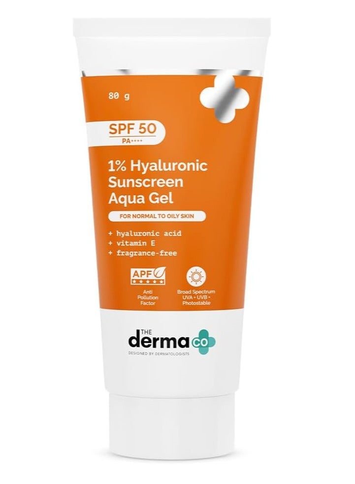 ذا ديرما كو جل مائي من ديرما كو 1% هيالورونيك بعامل حماية من الشمس 50، PA++++، خفيف الوزن، لا يحتوي على طبقة بيضاء لحماية واسعة الطيف والضوء الأزرق للبشرة الدهنية والجافة والمعرضة لحب الشباب - 80 جم - Image 5