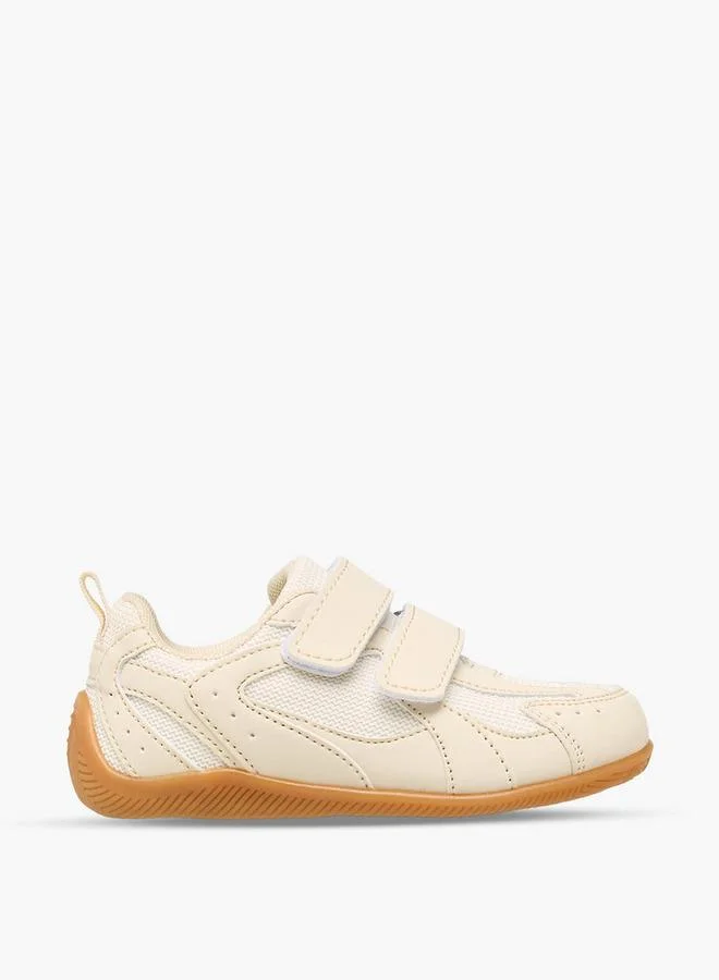 LBL By Shoexpress BEIGE Boys Hook & Loop School Sneakers for Men | Best Price UAE