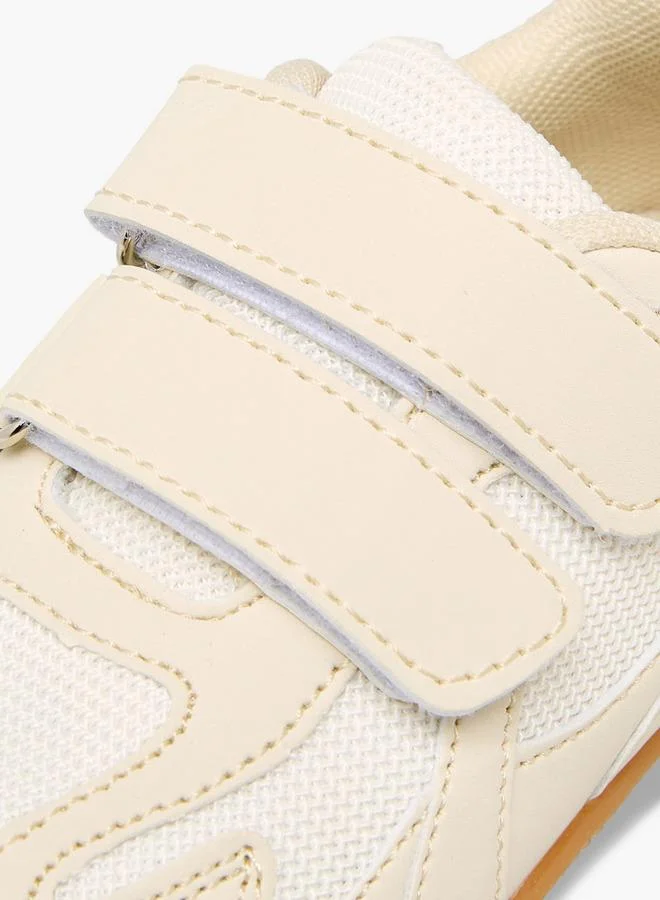 LBL By Shoexpress BEIGE Boys Hook & Loop School Sneakers for Men | Best Price UAE