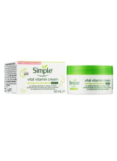 simple Kind To Skin Vital Vitamin Night Cream 50 ML  - Image 2