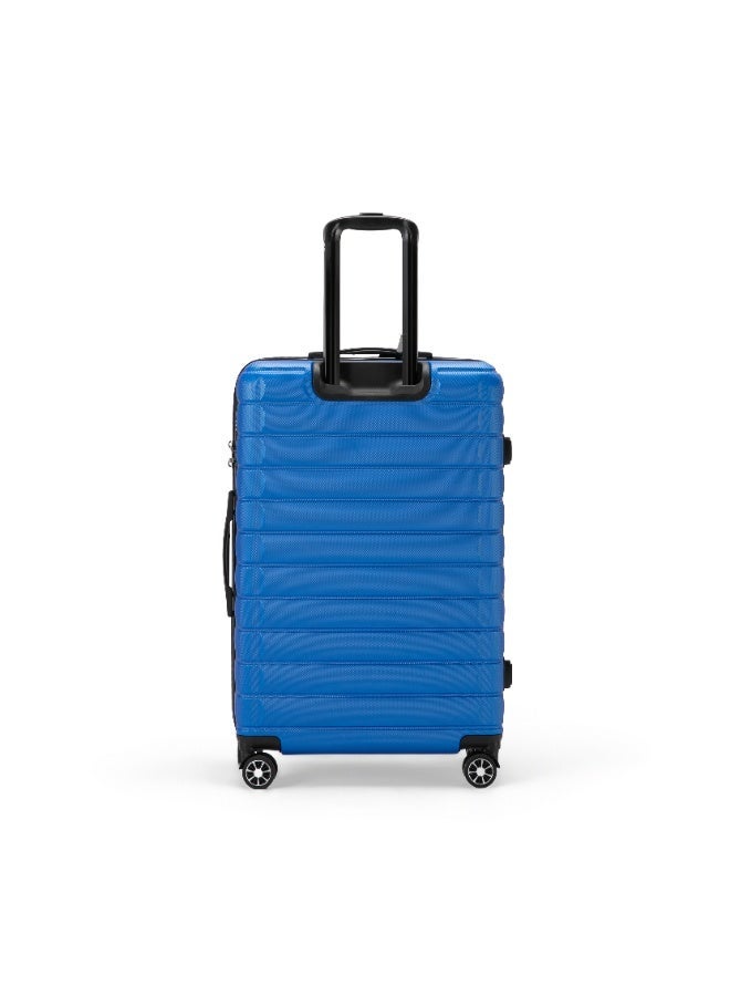 Eagle Express Wood ABS Hard Trolley Luggage - 28 inch - Royal Blue - Scratch-Resistant - Free Protective Cover - 1-Year Warranty - Image 3