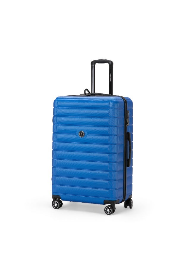 Eagle Express Wood ABS Hard Trolley Luggage - 28 inch - Royal Blue - Scratch-Resistant - Free Protective Cover - 1-Year Warranty - Image 2