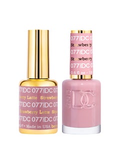 DAISY DND DND DC Gel Polish Set, Pink Collection, UV/LED GelPolish and Air Dry Nail Lacquer, Matching Chip-Free Polish Duo, 0.5 Fl Oz Each 