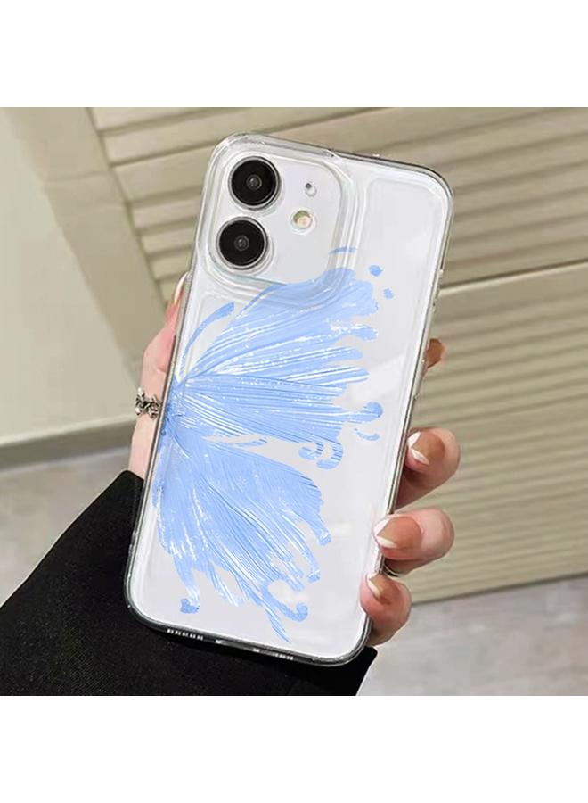 S-TOP Case For iPhone 12 Butterfly Pattern Transparent TPU Phone Case - Image 1