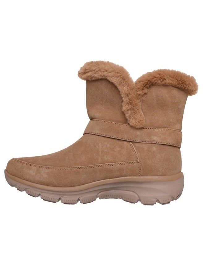 SKECHERS Women's Easy Going-Dreamers Luxe Vibe Hands Free Slip-ins Mid Calf Boot, Chestnut, 36 EU - Image 2