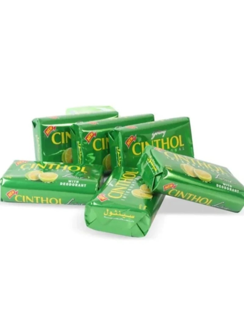 Cinthol Bath Soap Lime With Deodorant Pack of 6 - Image 2