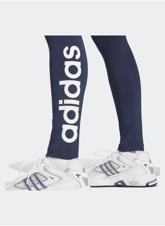 Adidas - Essentials High-Waisted Logo Leggings - Image 1