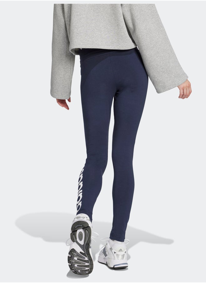 Adidas - Essentials High-Waisted Logo Leggings - Image 1