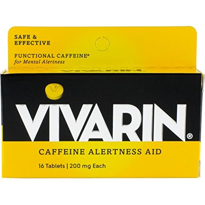 Vivarin® Brand Alertness Aid, 16 Tablets per Box (Pack of 6 Boxes) - Image 1